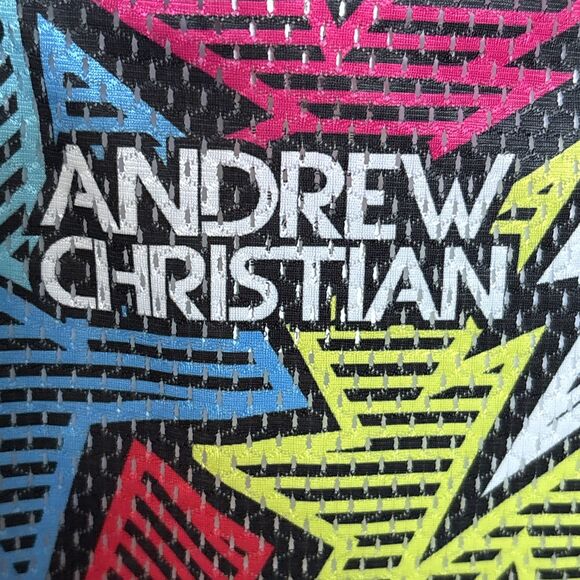 Andrew Christian Pop Art Mesh Muscle Tank - Size Large - Picture 4 of 8